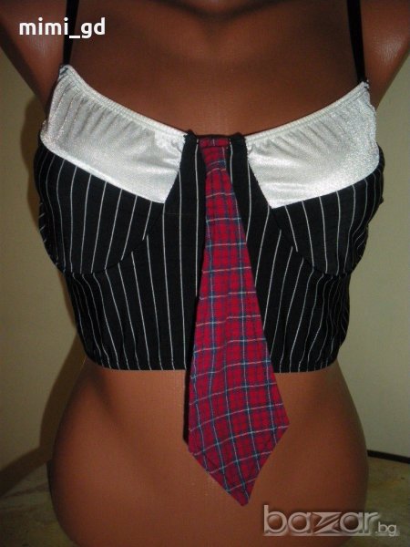 Корсет с вратовръзка 2, снимка 1