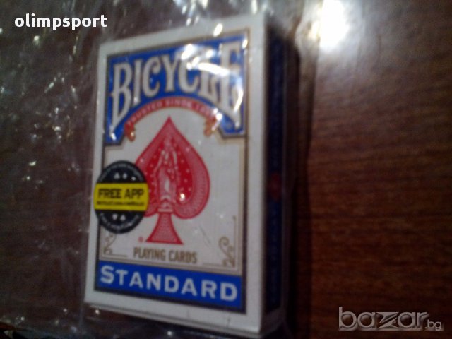 КАРТИ ЗА ИГРА BICYCLE СПЕЦИАЛНИ БЯЛ ГРЪБ СТАНДАРТНИ ЛИЦА, снимка 2 - Карти за игра - 16864230