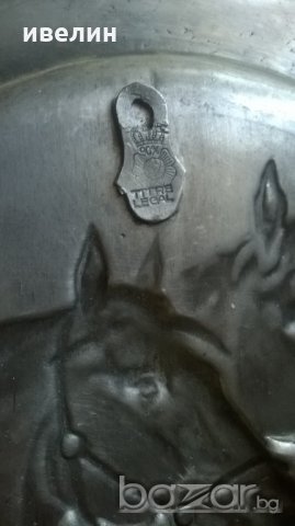 стара викторианска чиния за стена, снимка 4 - Антикварни и старинни предмети - 20250828