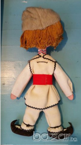 Ръчно изработена кукла от дърво., снимка 3 - Антикварни и старинни предмети - 16106305