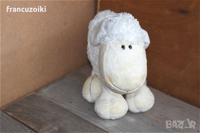 Плюшена мека играчка "Бялата овца" , снимка 3 - Плюшени играчки - 24653393