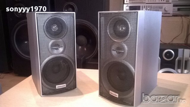 Medion 2бр тонколони 24/19/12см-внос швеицария