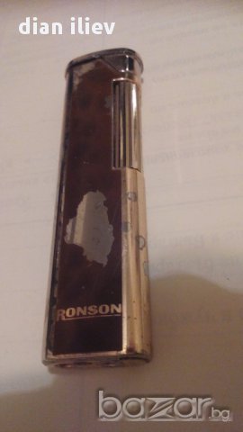 Стара газова запалка-ронсон, снимка 1 - Антикварни и старинни предмети - 13856633