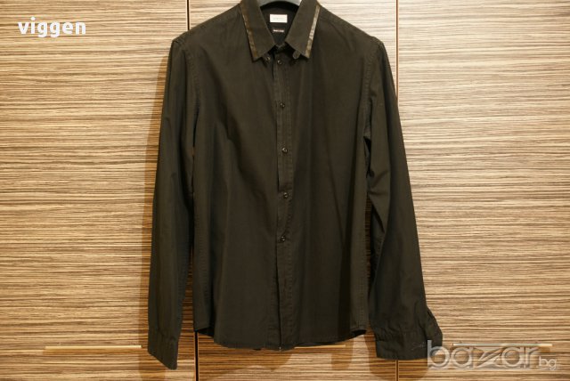 Sixty (Energie) модерна мъжка риза с дълъг ръкав  + тясна вратовръзка. Двоен сет. G-Star Boss, снимка 1 - Ризи - 11717751