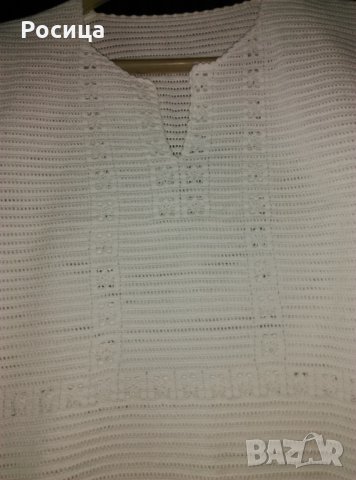 Ръчно плетена блуза, снимка 5 - Корсети, бюстиета, топове - 25659967