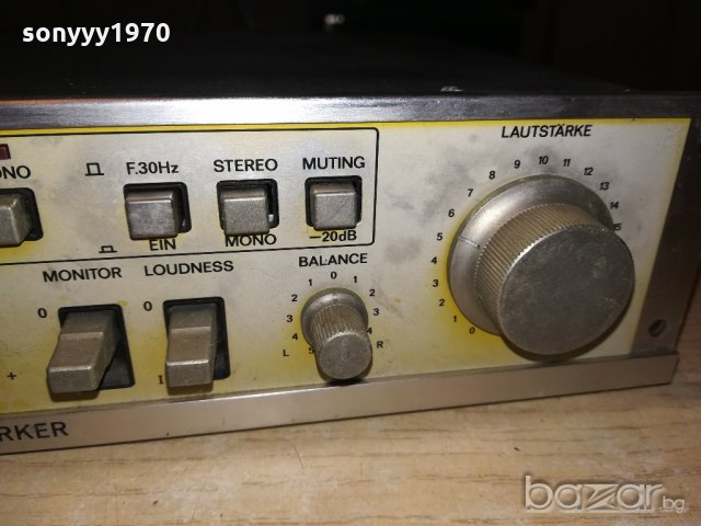 uher vg805 preamplifier-made in japan-внос швеицария, снимка 8 - Ресийвъри, усилватели, смесителни пултове - 20619683