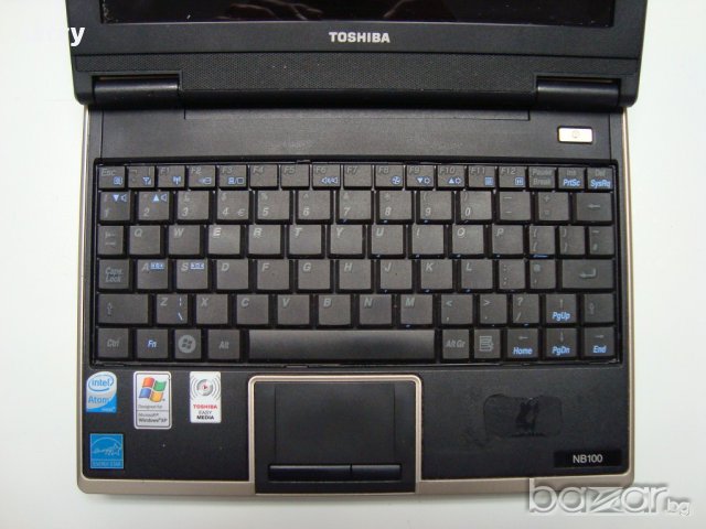 Toshiba NB100 лаптоп на части
