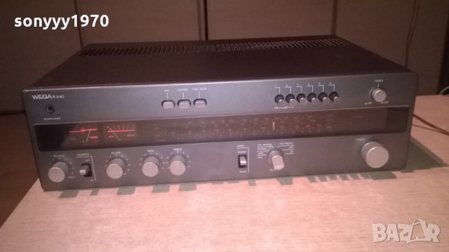 wega r3140 stereo receiver-made in germany, снимка 2 - Ресийвъри, усилватели, смесителни пултове - 24633063