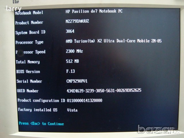 HP Pavilion dv7-2127ez на части, снимка 2 - Части за лаптопи - 20261543
