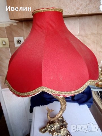 барокова нощна лампа, снимка 5 - Настолни лампи - 21772657