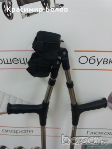 Черна канадка с двойна регулация, снимка 5 - Патерици - 13579940