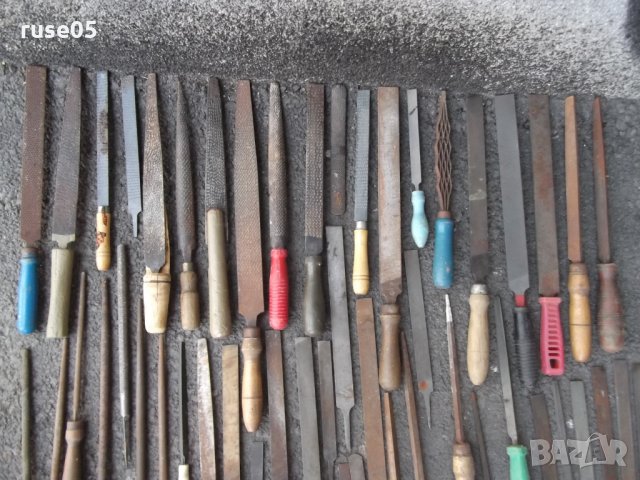 Лот от 74 бр. пили и 21 бр. дръжки за пили, снимка 2 - Други инструменти - 24879589