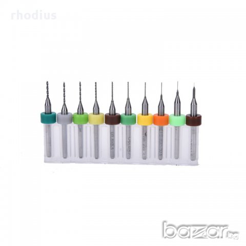 Комплект мини свредла от 0.1 мм до 1мм, снимка 3 - Други инструменти - 17811564