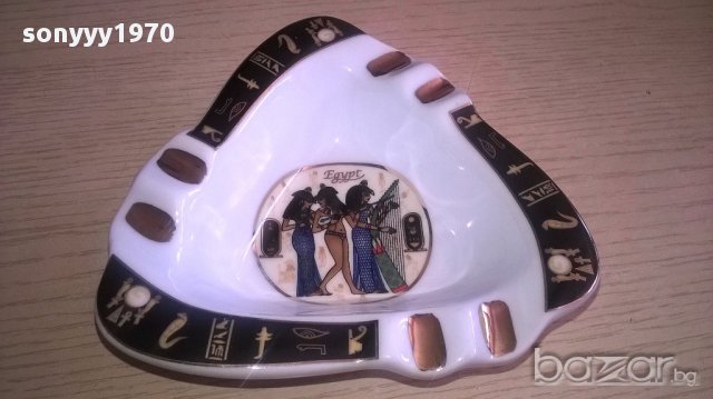 Egypt-13/13/13см-оригинален пепелник от египет, снимка 18 - Антикварни и старинни предмети - 15869546