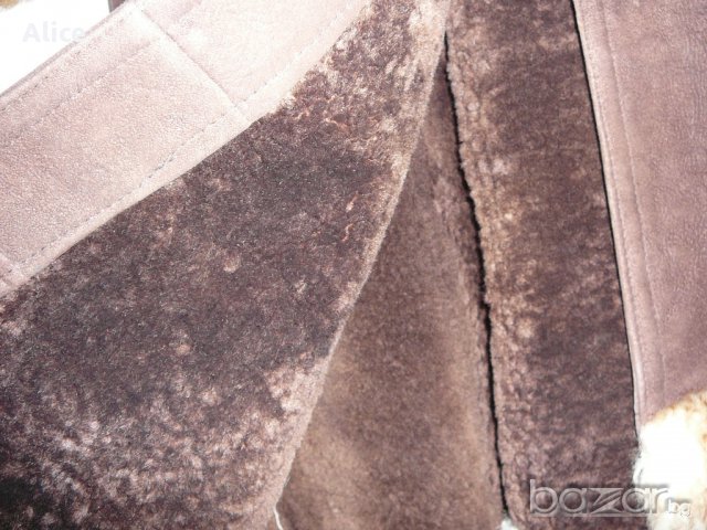 Дамски кожух - естествена овча кожа - размер М, снимка 5 - Палта, манта - 8722697