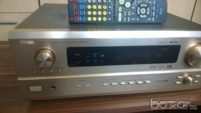 denon avr-2801-7-chanel surraund receiver-3-optical-8-s video-japan-от швеицария, снимка 2 - Ресийвъри, усилватели, смесителни пултове - 7592954
