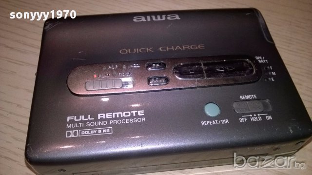 Aiwa-метална ретро машинка за колекция-внос швеицария, снимка 9 - Ресийвъри, усилватели, смесителни пултове - 15734157
