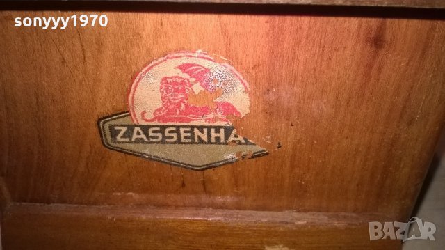 АНТИК-zassenhaus-20х14х14см-ретро колекция-внос швеицария, снимка 7 - Колекции - 22058212