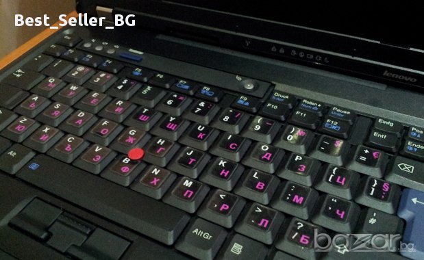 ⌨️ Неизтриващи се Самозалепващи Лепенки / Стикери / Знаци / Букви с кирилица за тъмна клавиатура, снимка 2 - Клавиатури и мишки - 10811785