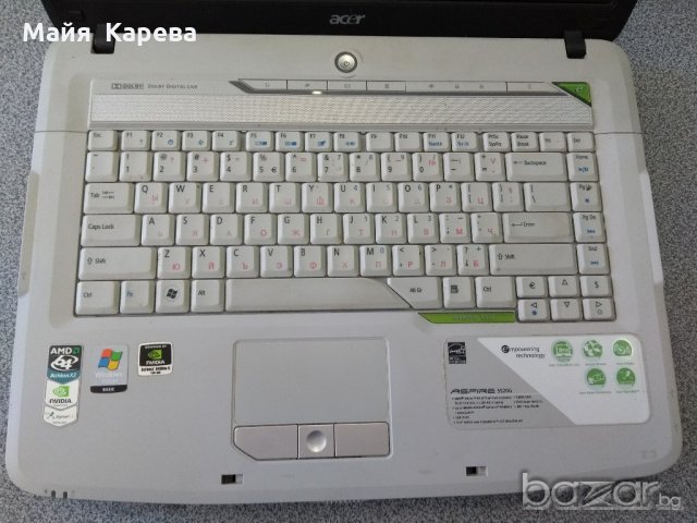 Продавам лаптоп за части Acer Aspire 5520G, снимка 2 - Части за лаптопи - 20890387