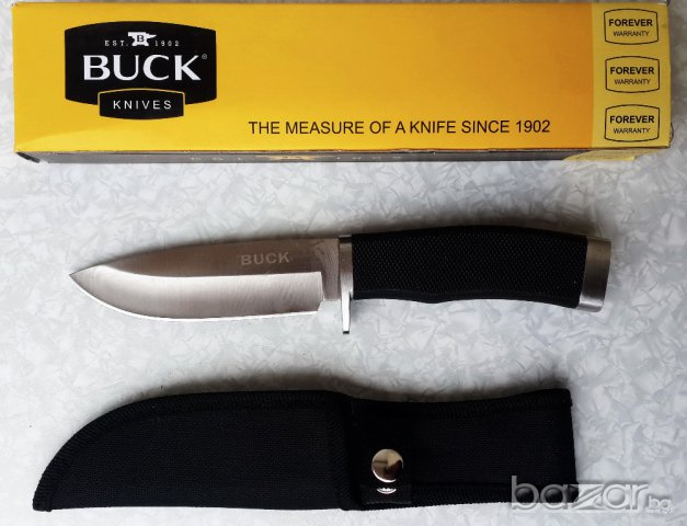 Спортен нож Buck с кания 3, снимка 1 - Ножове - 7654076