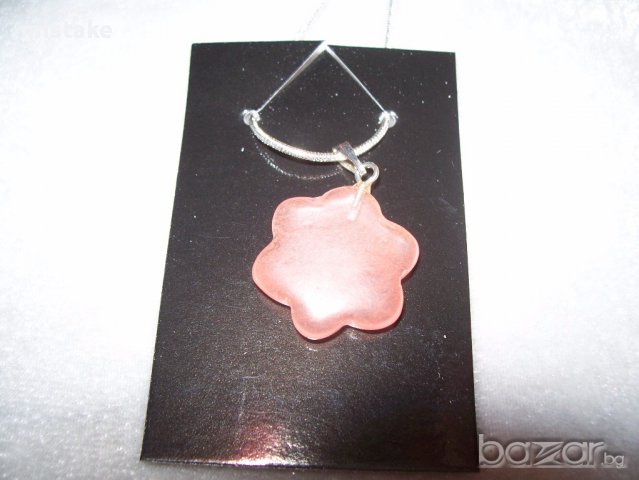 цвете Карнеол, снимка 2 - Колиета, медальони, синджири - 12944520