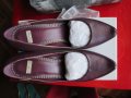 Нови обувки със шарен ток Firetrap в лилаво, кожа н.39, снимка 1