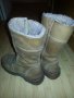 Велурени ботуши с вътрешна кожа р-р 35, снимка 2