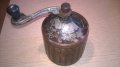 АНТИКА-Стара руска мелница-метална-15х10см, снимка 7