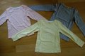 3 нови блузи Vertbaudet, 7-8г/126см, снимка 1 - Детски Блузи и туники - 21356119