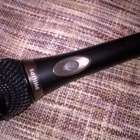 philips-profi microphone-метален-жичен-внос швеицария, снимка 1 - Микрофони - 22245232
