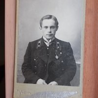  Стара руска фотография картон - 3 , снимка 1 - Антикварни и старинни предмети - 22455605