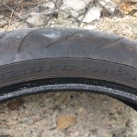 Мото гума - Предна 120 70 17, снимка 4 - Гуми и джанти - 22422131