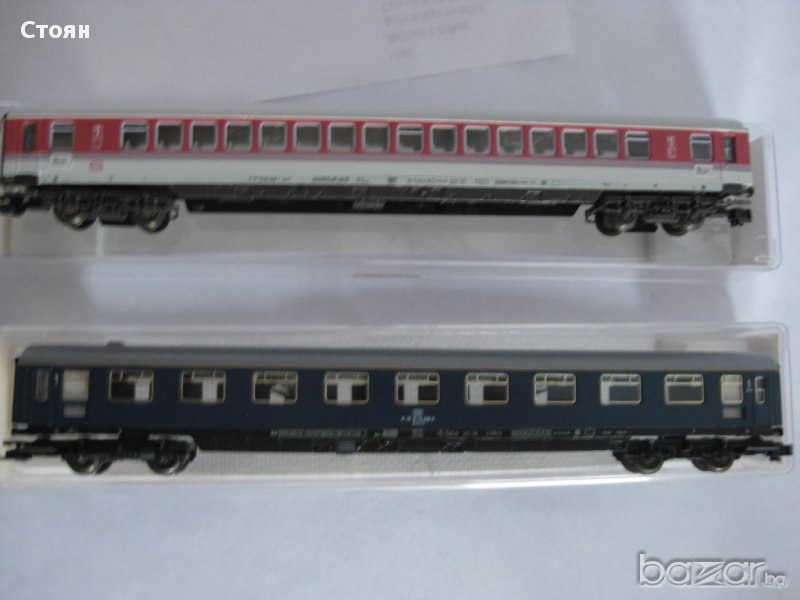 Пътнически Вагони Флайшман с ККинематика и Профи Куплунзи в Мащаб 1:160, снимка 1