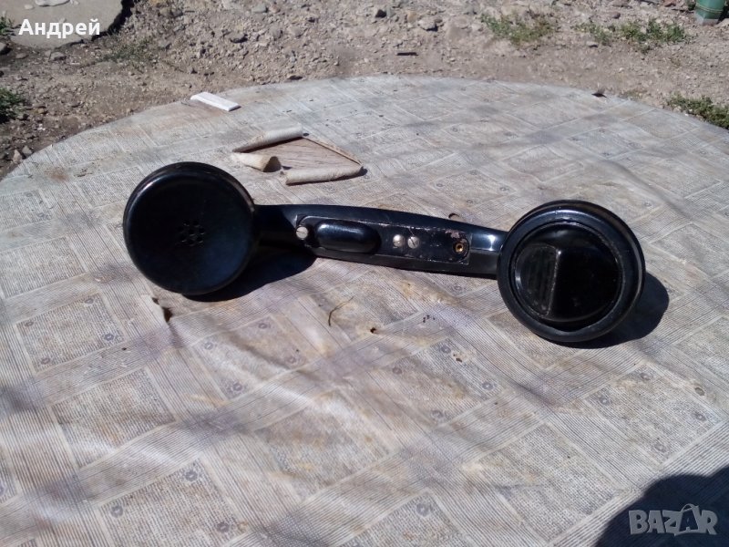 Стара телефонна слушалка, снимка 1