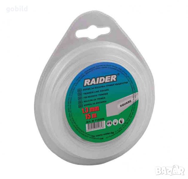 Корда за косачка тример квадратна 1.3mm х 15m Арт. № 110209, снимка 1