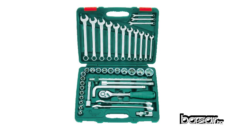 Гедоре 1/2" к-т 42 бр. /8-32мм./хром ванадий, снимка 1