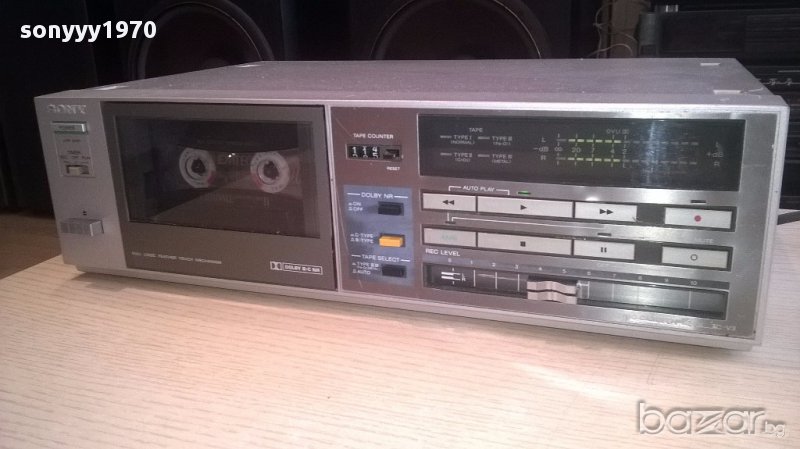 ПОРЪЧАН-Sony tc-v3 tapecorder made in japan-внос швеицария, снимка 1