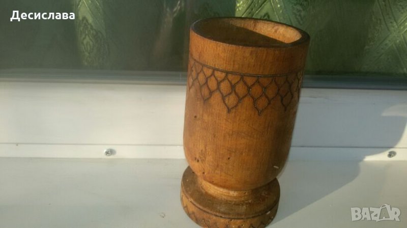 Ретро дървено хаванче ръчна изработка, снимка 1