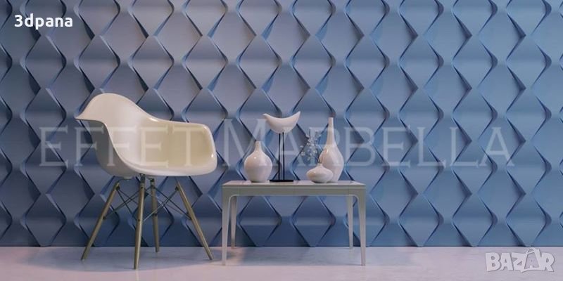 3Д ПАНЕЛИ от гипс, декоративни облицовки за стени / пана №0118, снимка 1