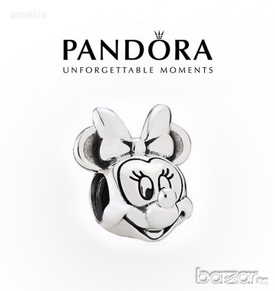 Черен Петък! Талисман по модел Pandora Disney Minnie. Колекция Amélie, снимка 1