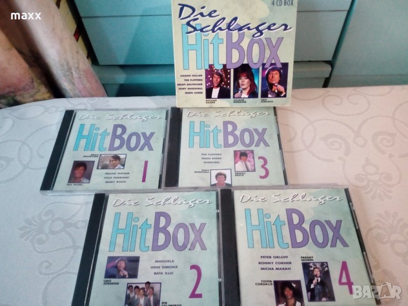 Die Schlager Hit Box 4 CD Box-Set, снимка 1