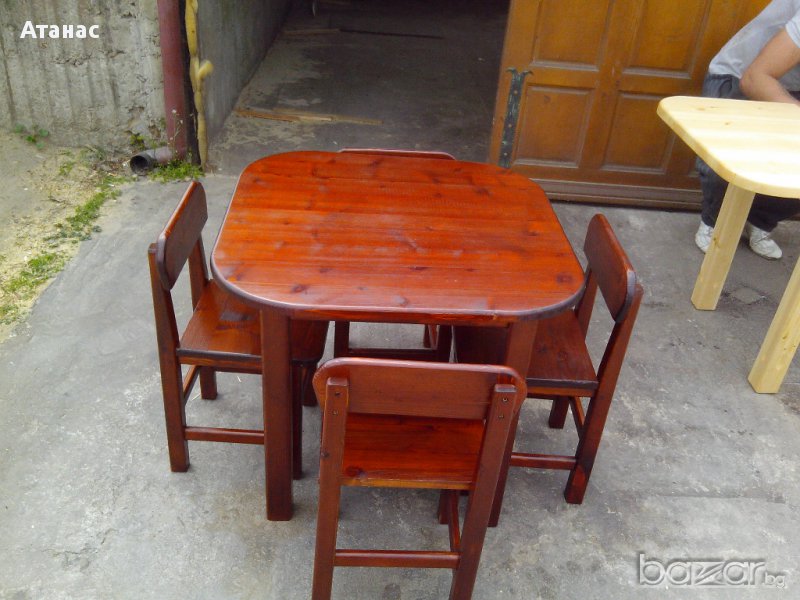 Масичка и столчета, снимка 1