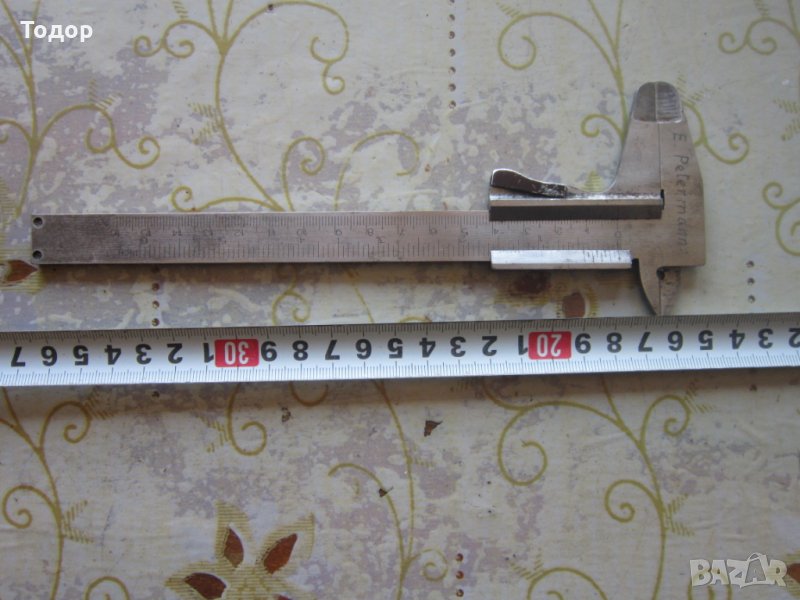 Невероятен армейски шублер, снимка 1