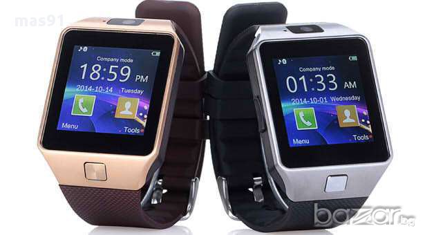 Смарт Часовник с камера,SIM слот DZ09 Smart Watch спортен андроид, снимка 1