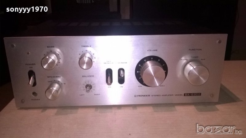 ПОРЪЧАН-pioneer-amplifier-внос швеицария, снимка 1