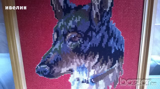 гоблен-куче, снимка 3 - Гоблени - 12264901