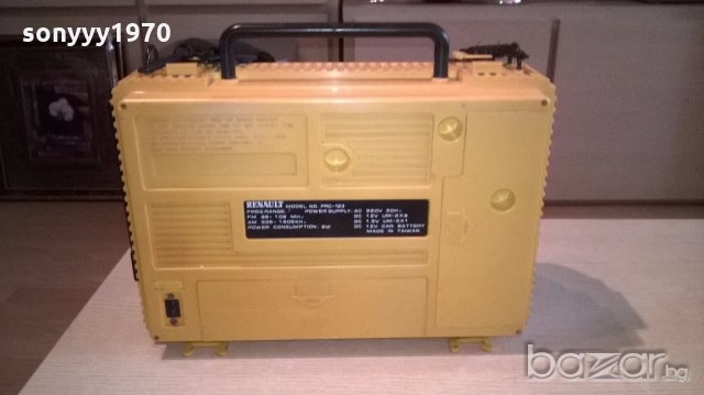 renault ranger-1 prc-123 ретро машина-внос швеицария, снимка 14 - Ресийвъри, усилватели, смесителни пултове - 18591586