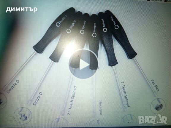 отверки професионални за реглаж на карбуратори, снимка 2 - Отвертки - 17416470