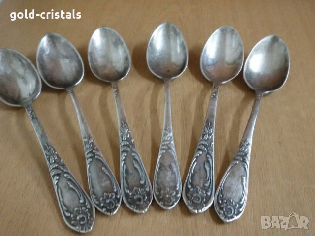 антикварни руски чаени лъжички мнц